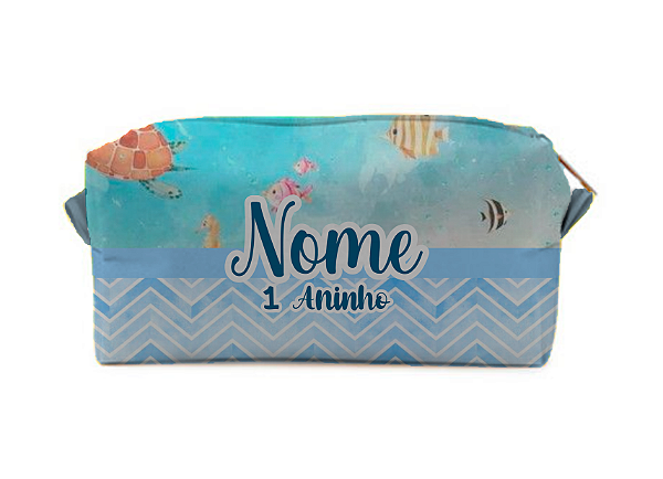 Necessarie Box Grande Balão Azul